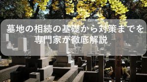 【弁護士解説】墓地の相続のポイントは？費用や手続き・民法ルールや相続登記すべきケースを解説