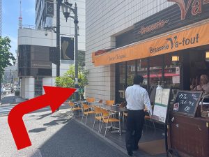 駅からの道のり4